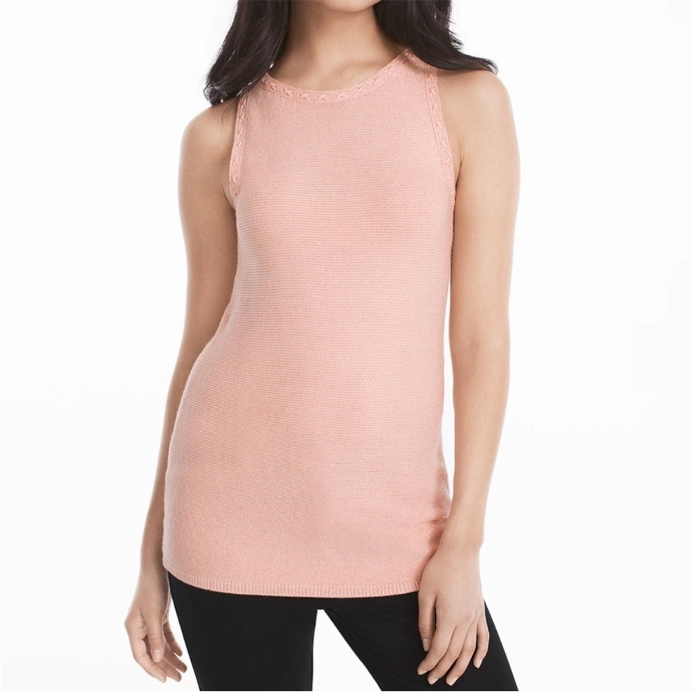 WHBM sleeveless knit sweater